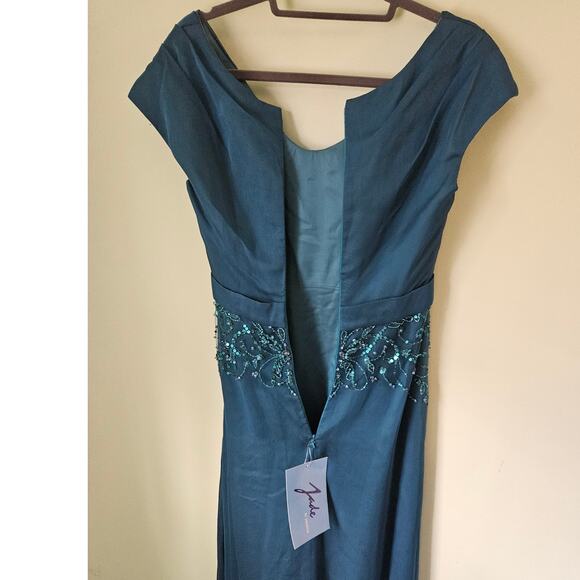 Jade by Jasmine Elegant Gown Special Occasion Bridesmaid Prom Dress Size 2 - Picture 15 of 16